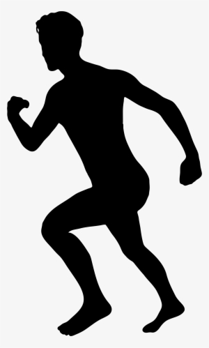Vector Library Download Computer Icons Stick Figure - Running Man Silhouette Png #136947