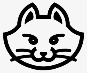Cat Face - - Cat Face Icon Png #137133