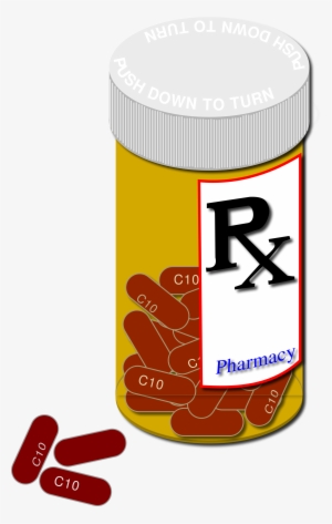 Medication Bottle Clip Art #137417
