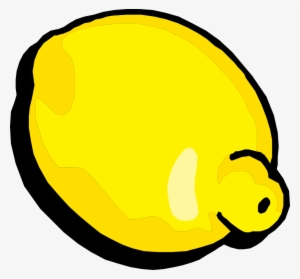 Free Vector Lemon Clip Art - Lemon Clip Art #137973