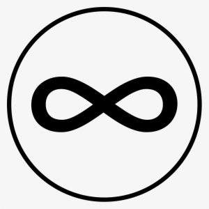 Infinity Symbol In Circle - Infinity Sign In Circle #138030