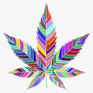 Cannabis Leaf Symmetry Abstract Art - Illustration #138036