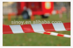 Red And White Caution Tape - Barricade Tape #138190