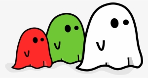 How To Set Use Three Colored Ghost Clipart #138242