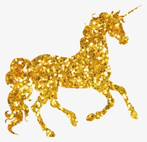 Unicorn Horn Glitter Png Picture Free Stock - Gold Unicorn Png #138725