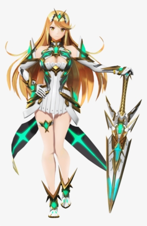 Xenoblade Chronicles 2 Only On Nintendo Switch - Xenoblade Chronicles 2 Mythra Png #138886