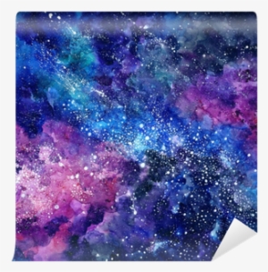 Space Hand Painted Watercolor Background - Watercolor Background Universe #138888