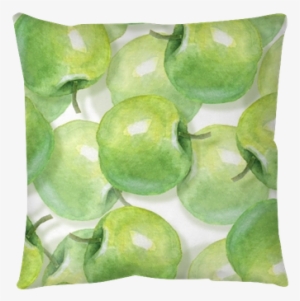 Watercolor Apples, Seamless Pattern - Watercolor Painting #138967