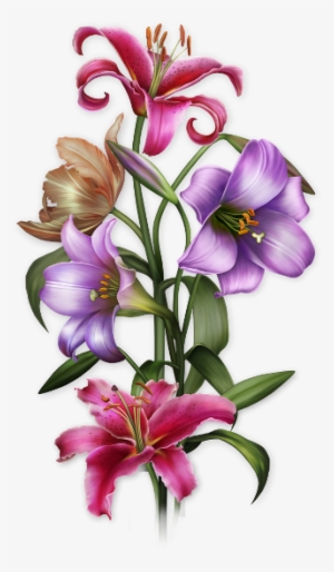 Flower Prints, Flower Art, Flower Wallpaper, Decoupage - Flower Butta Png #139071
