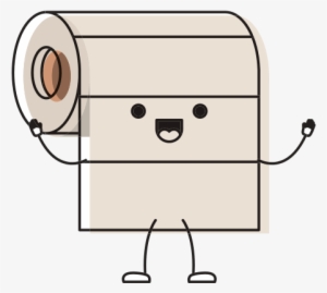 Picture Library Stock Cartoon Roll Paper Towel In Colorful - Toilet Paper Roll Cartoon #139480