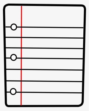 Freeuse Collection Of Notebook Lines High Quality - Paper Clipart #139549