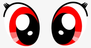 Red Eyes Clipart Mean Eye - Ojos De My Little Pony Rainbow Dash #1301625