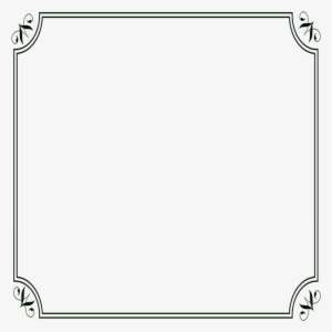Black Border Frame Png Picture #1301996