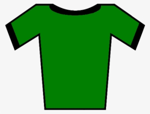 Soccer Jersey Green-black - T Shirt Soccer Png #1302026