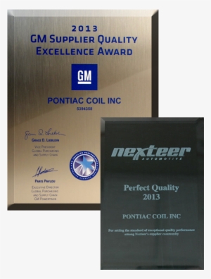 Pontiac Coil Logo - Award #1302348