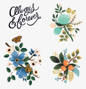 Lovely Set - Tattly Temporary Tattoos Lovely Set #1302567