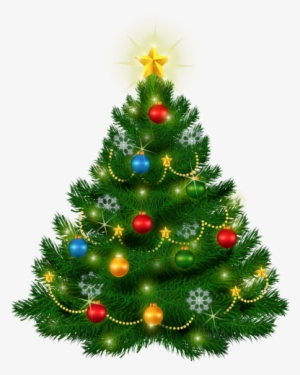 Beautiful Christmas Tree Png Clipart - Christmas Tree Png Free #1302747