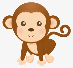 Clipart Transparent Child Infant Clip Art Transprent - Monkey Clip Art For Kids #1303221