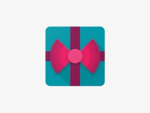 Gift Icon In Materialdesign Style For Android And Ios - Graphic Design #1303408
