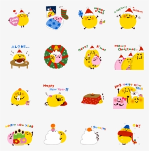 Emoji Chan Xmas & Newyear #1303444