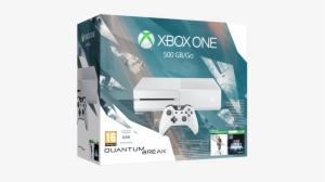 Get A Special Edition White Xbox One 500gb Console - Xbox One Quantum Break #1303504
