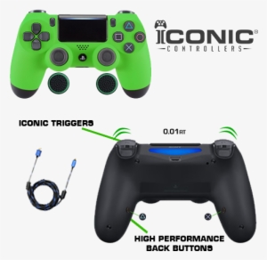 Ps4 Pro High Performance Lvl - New Sony Dualshock 4 V2 Jet Black Controller Ps4 #1303537