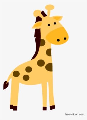 Cute Baby Giraffe Clip Art Image - Infant #1303569