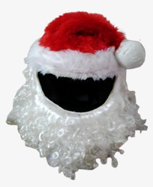 Santa Claus Christmas Motorcycle Helmet Cover Larger #1304875