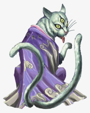 Devil Cat - Cartoon #1304933