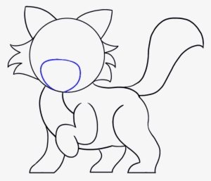 How To Draw Cartoon Cat - Draw A Cartoon Cat #1305082