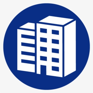Building Icon - Blue Building Icon Png #1305858