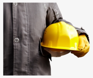 A Construction Worker Holding A Hard Hat - Corporate Safety #1306478