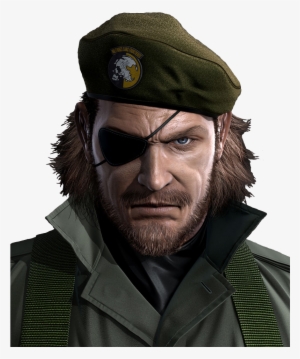 Metal Gear Solid 5 Big Boss Png - Metal Gear Solid Peace Walker Big Boss #1306770
