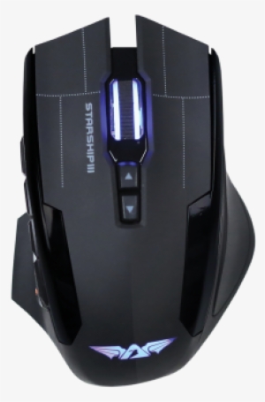 Equipped With An Avago 9800 Laser Sensor, The Starship - Armageddon Scorpion 7 Mouse #1306816