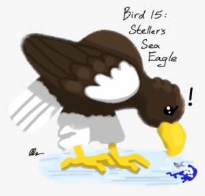Clip Download Decembirb Steller S Sea Eagle By Silverwingink - Cartoon #1307151
