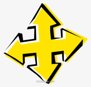 Cool Arrows Royalty Free Vector Clip Art Illustration - Clip Art #1307432