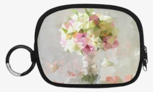 Low Poly Pastel Flowers Coin Purse - Bouquet Laptop Sleeve - 13" #1307685