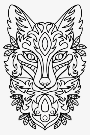 Big Image - Drawing Fox Animal Eyes #1308091