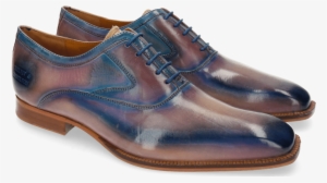 Oxford Shoes Woody 3 Nude Lilac Mid Blue Finish Washed - Suede #1308300