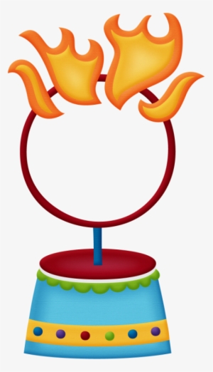 Fire Ring - Circus Cliparts Png #1308391