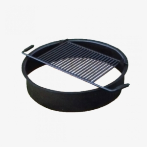 Fire Ring With Flip-up Cooking Grate - Fire Ring #1308537