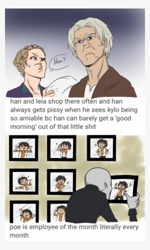 Star Wars Grocery Store Au What The Fuck Visual Version - Cartoon #1308650
