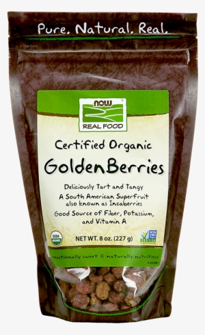 Goldenberries, Organic - Now Foods Organic Golden Berries - 8 Oz #1309286