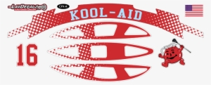 Koolaid Decal Set - Lacrosse Helmet Decal Template #1309381