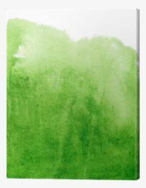 Abstract Green Watercolor Background Canvas Print • - Grass #1309480