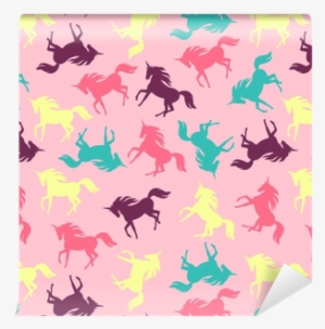 Realistic Unicorn Silhouette Seamless Pattern - 'wall Décor By Sincere Surroundings - ' #1309507