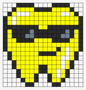 Gold Tooth Perler Perler Bead Pattern / Bead Sprite - Картинки По Клеточкам Средние #1309647