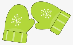 Glove Clipart Cute - Mitten Clipart #1309780