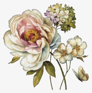 Çiçekler Png Clipart Lisa Audit - Lisa Audit - Marche De Fleurs Iii Canvas #1309905