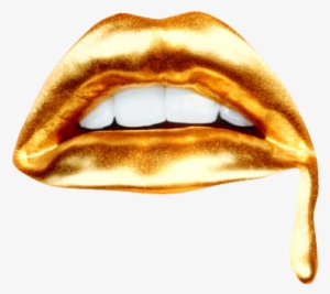 Lips, Gold, And Teeth Image - We Heart It Gold #1310213